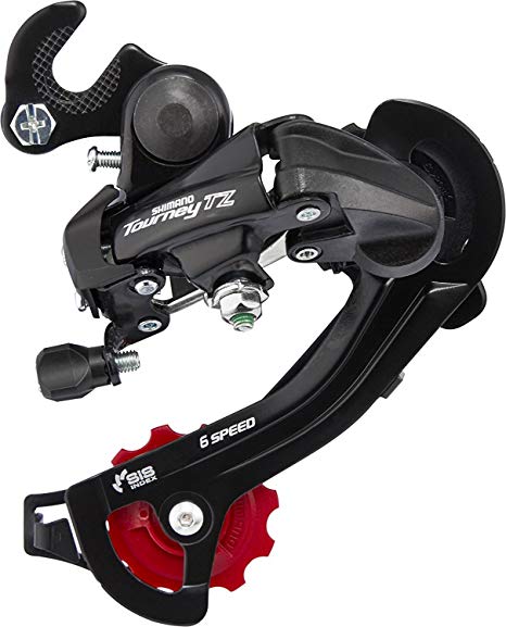 Shimano Rear Derailleur-6 Speed-RD-TZ500-GS(B)