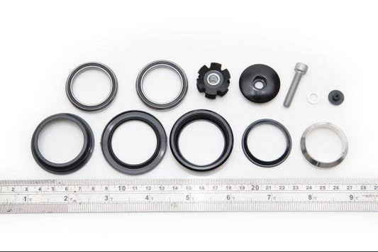 Tern Headset , Flux Pro, Semi-Intgrtd, 1-1/8", A/C Sealed Bearing forVerge & Eclipse, Black