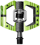 Crank Brothers Mallet E Pedals Dark Green