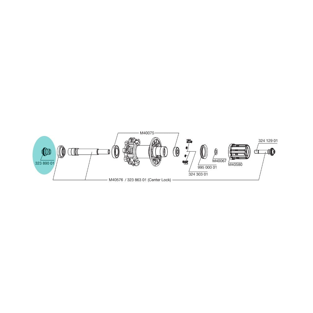 Mavic Crossmax SL Rear Fork Support