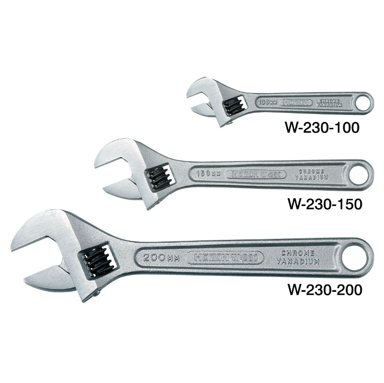 Hozan W-230-150 Adjustable Wrench