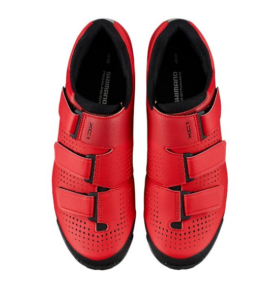 Shimano SH-XC100 MTB Shoes-Red