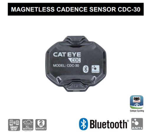 Cateye Bluetooth/Ant+ Sensor (Magnetless)