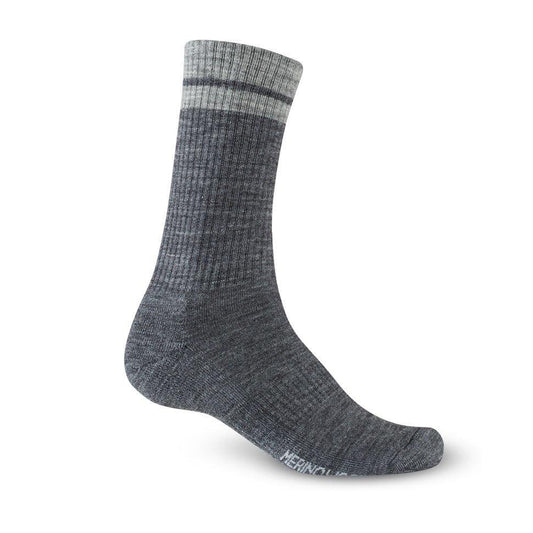 Giro2015 Winter Merino Wool Sock-Char/GRY-M