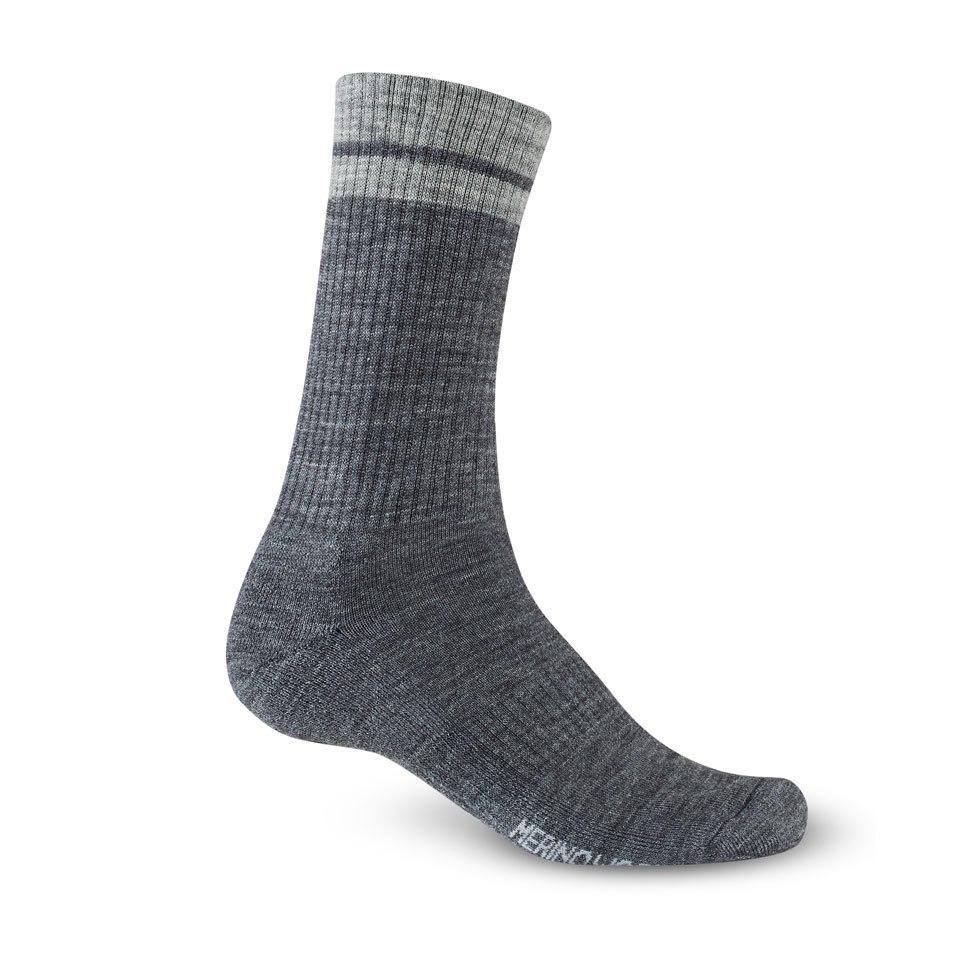 Giro 2015 Winter Merino Wool Sock-Char/GRY-M