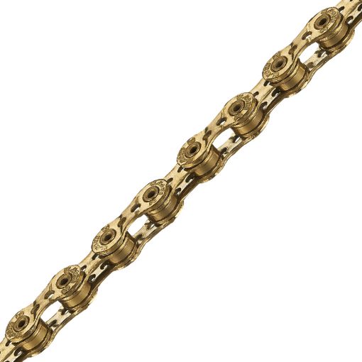 Taya Chain For 9-SPeeds Model No.Nove-91(UL)-TI-Gold-Made In Taiwan