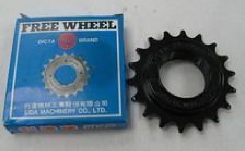 Freewheel 18T Black/CP For BMX-LMA-8 (1/2X1/8X18T)