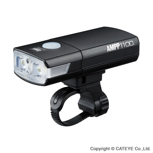 Cateye Rechargeable Headlight~Ampp1100~HL-EL1100RC