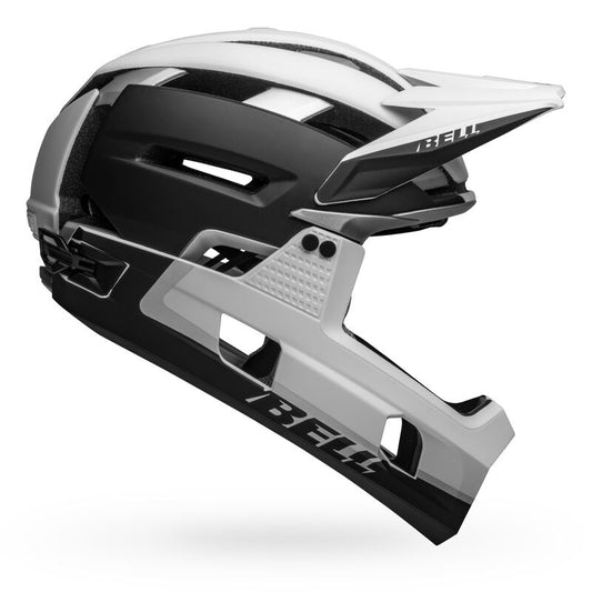 Bell Super Air R Mips Helmet - Fasthouse Matt Black And White