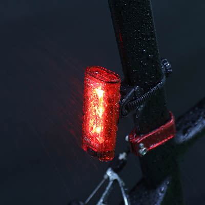 Cateye Tight Kinetic Rear Light(Battery)~TL-LD180K